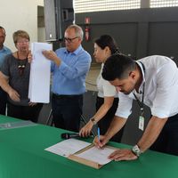 IFMT Rondonópolis e Prefeitura assinam ordem de serviço para construção da Praça Comunitária
