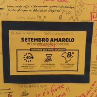 IFMT Rondonópolis promove ações de conscientização sobre o Setembro Amarelo