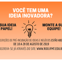 Campus Rondonópolis abre edital para incentivo do empreendedorismo