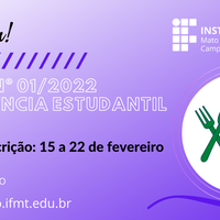IFMT Rondonópolis oferece 250 bolsas de assistência estudantil